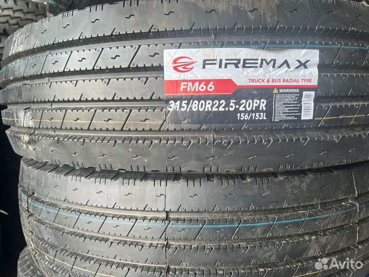 Грузовые шины Firemax 315/80 R 22.5 FM66