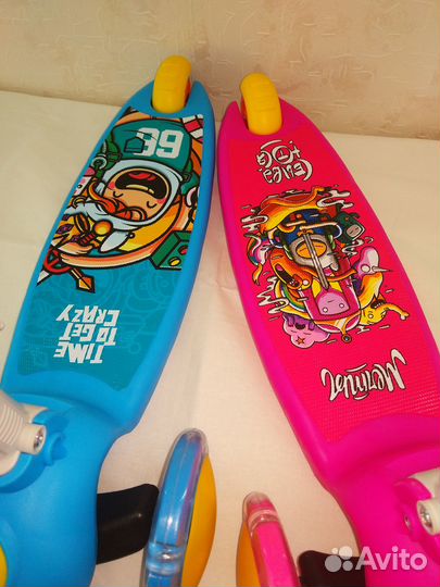 Самокат для малышей (руль складывается)