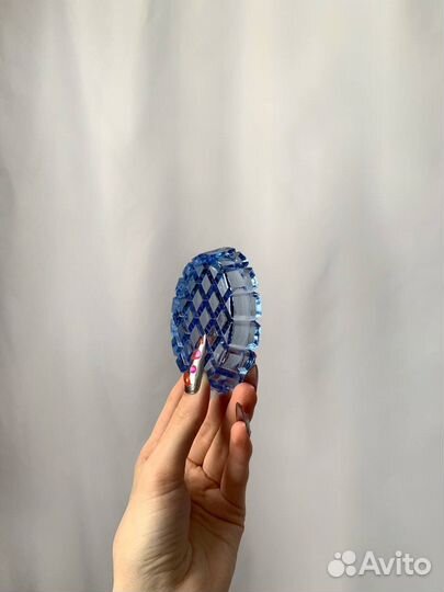 Хрустальная розетка/блюдце/подставка винтаж