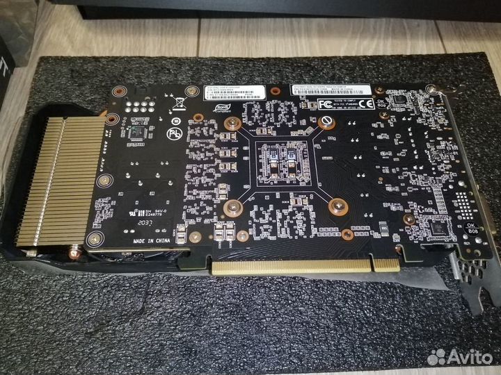 Видеокарта Palit nvidia GeForce GTX 1660TI 6гб днс