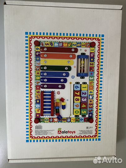 Бизиборд Alatoys Веселый счет новая