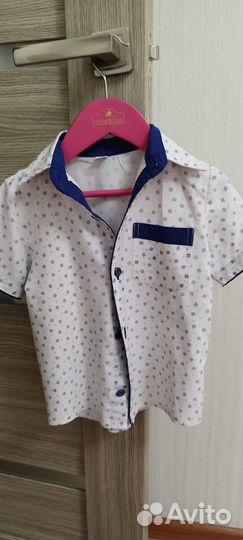 Рубашка для мальчика 98-104