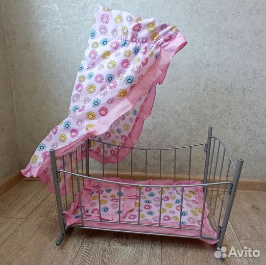 Кроватка игрушечная