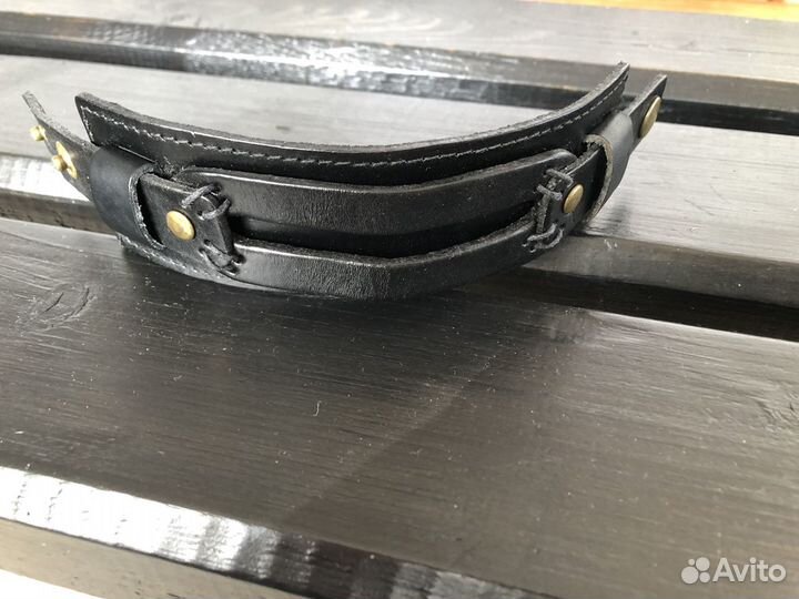 Браслеты кожаные