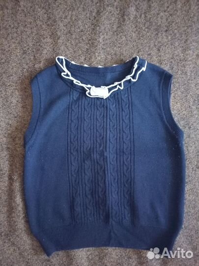 Жилет школьный для девочки 134