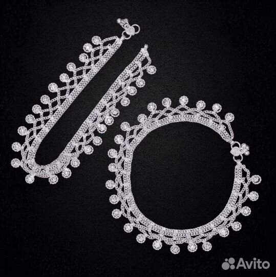 Ножные браслеты на ноги цыганские трайбл бохо хипп