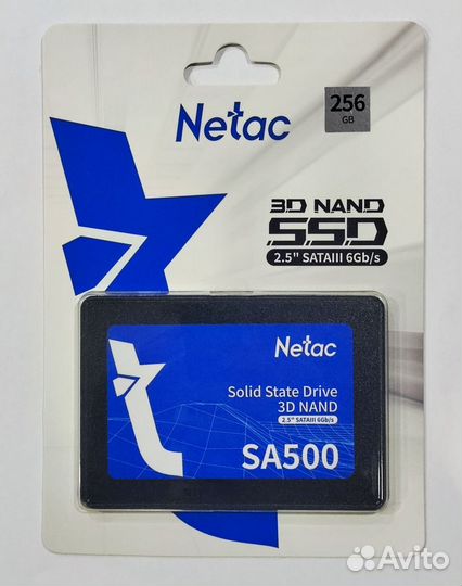 Новый SSD диск 128/240/256/480/512 Гб