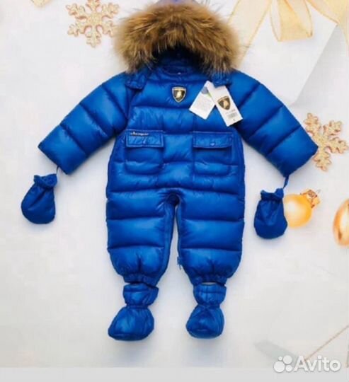 Детский зимний комбинезон