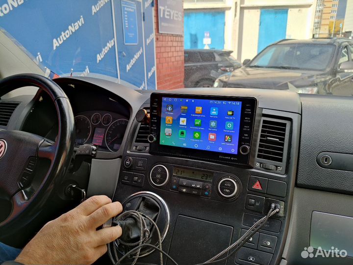 Android магнитола для VW Multivan T5, 8 дюймов