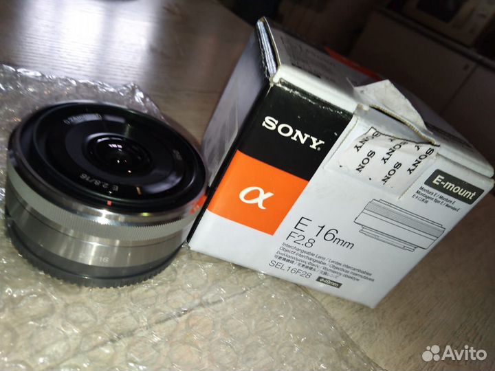 Фото объектив sony