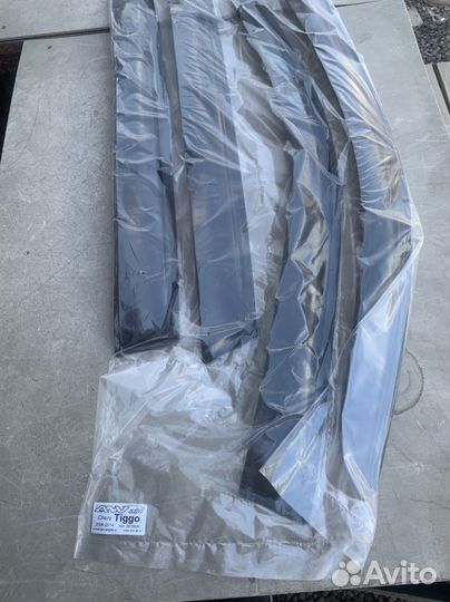 Ветровики на chery tiggo