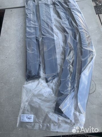 Ветровики на chery tiggo