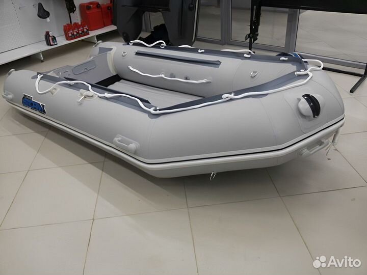 Лодка пвх Stormline Heavy Duty Air Light 310 серая