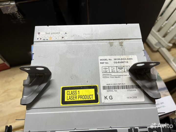 Магнитола honda cr-v 3, honda cr-v 4