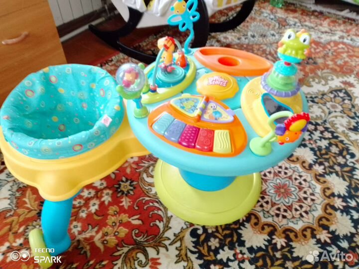 Игровой столик с ходунками