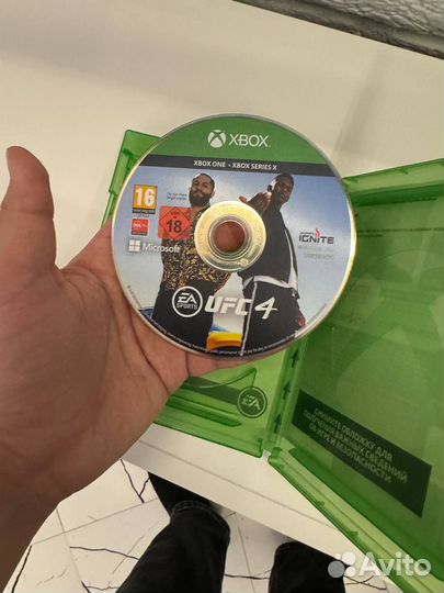 Ufc 4 на xbox one sereis s/x