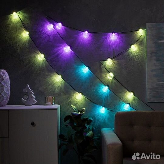 Нить DCR. smart, 6 м, с насад. Цветочки, d6 см, IP