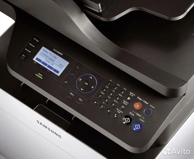 Мфу лазерный цветной samsung clx 6260fr