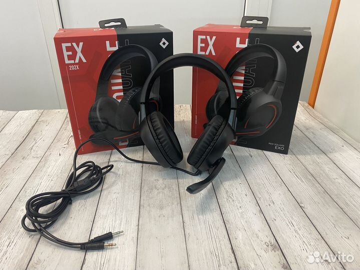 Компьютерная гарнитура Red Square EXO, черный