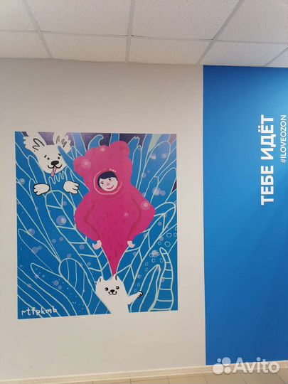 Художник роспись стен