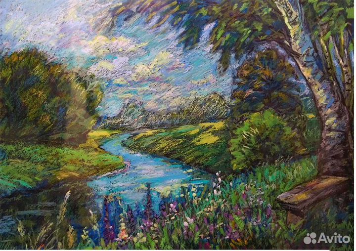 Картины маслом и масл. пастелью