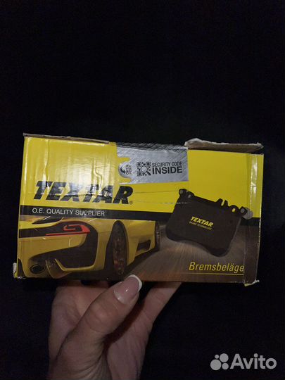 Тормозные колодки mercedes