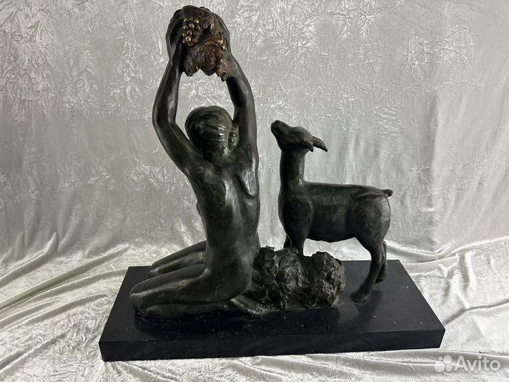 Статуэтка бронза Dimitri chiparus