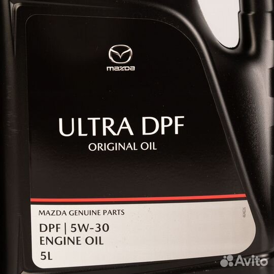 Моторное масло mazda ultra DPF 5W-30 (дизель) 5Л