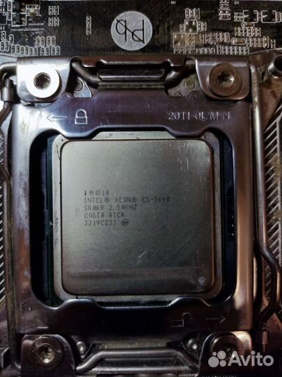 Процессор intel xeon E-5 2640