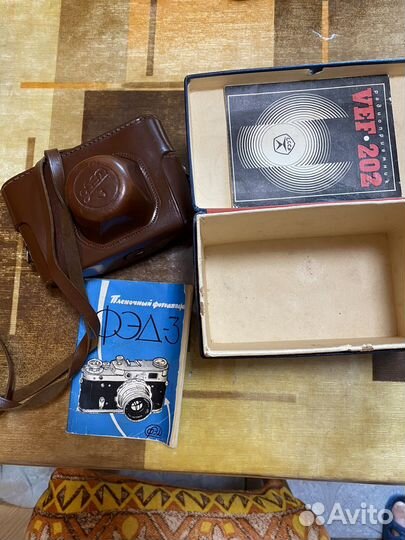 Фэд 3, Юность фл3, Кофр для пленки 35мм