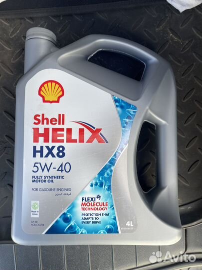 Масло моторное Shell Helix нх8 5w40, 4л