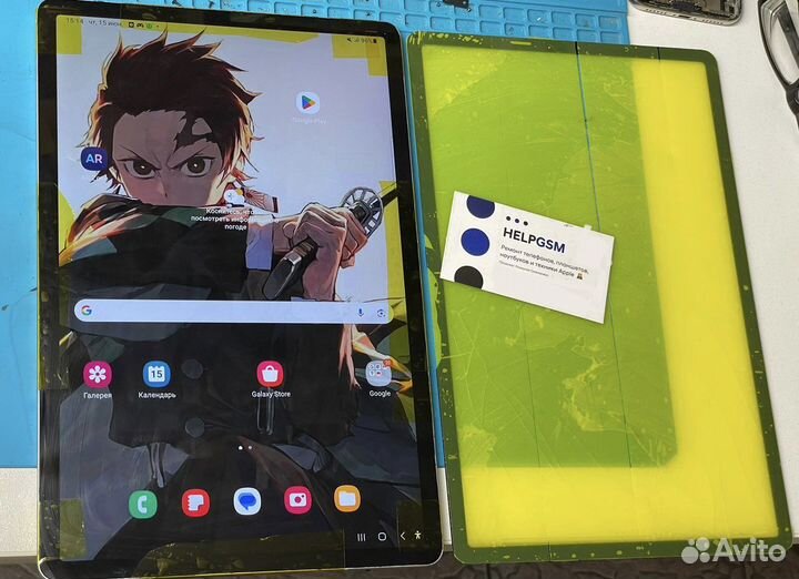 Ремонт замена стекла дисплея iPhone iPad Samsung