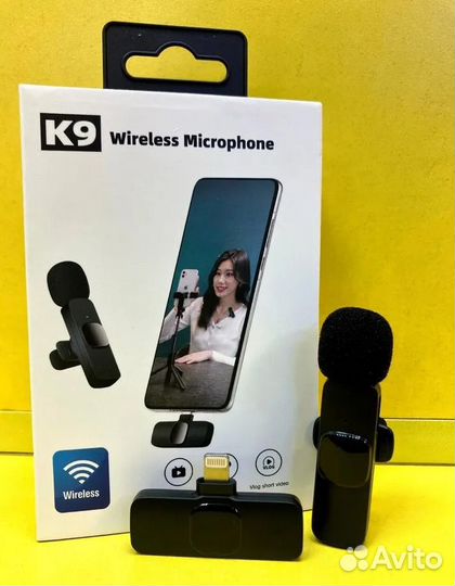 Микрофон петличка К9