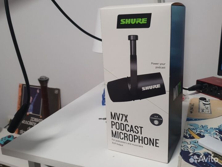 Микрофон shure mv7x