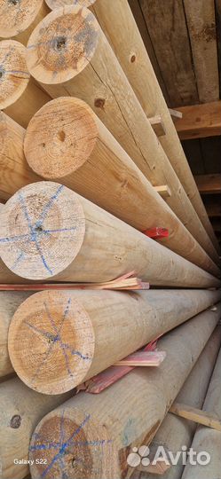 Оцилиндрованное бревно