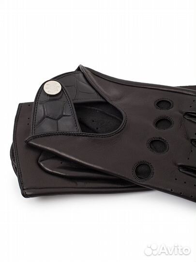 Мужские кожаные перчатки Верди