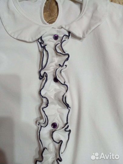 Школьная рубашка для девочек