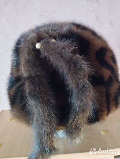Шапка норковая