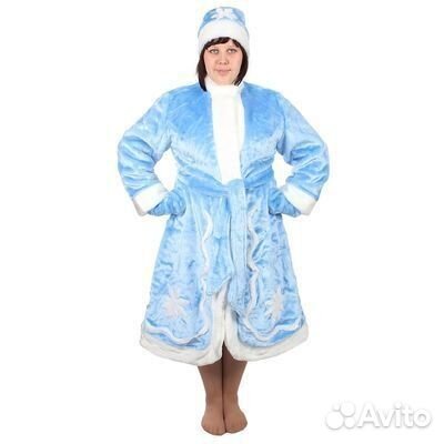 Снегурочка меховая карнавальный костюм