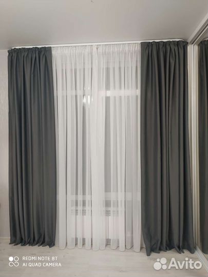 Занавески новые