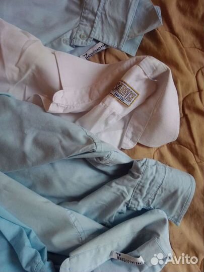 Рубашка школьные р.122-128/31