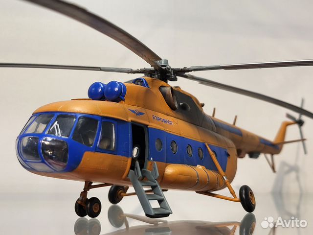 Модель вертолета ми-8 1/72 СССР купить в Воркуте | Хобби и отдых | Авито