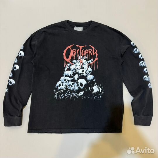 Лонгслив мерч Obituary (death metal) XL-L