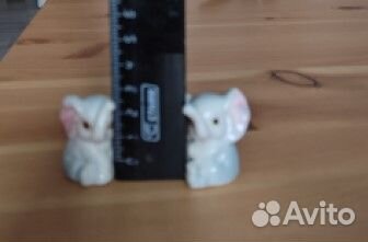 Игрушки фарфоровые, слоники