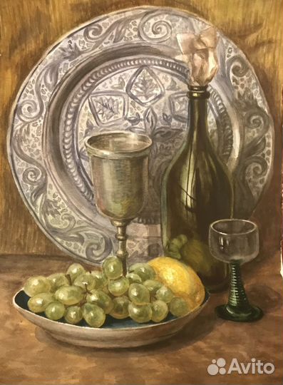 Картина акварель