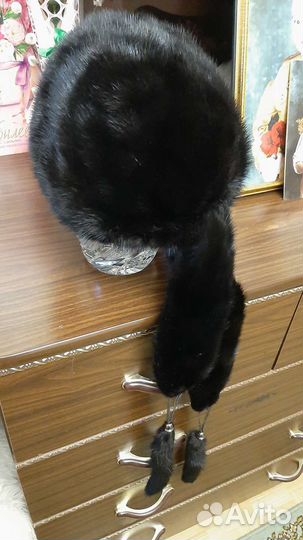 Шапка норковая женская бу