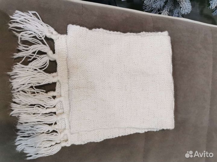 Шарф вязаный