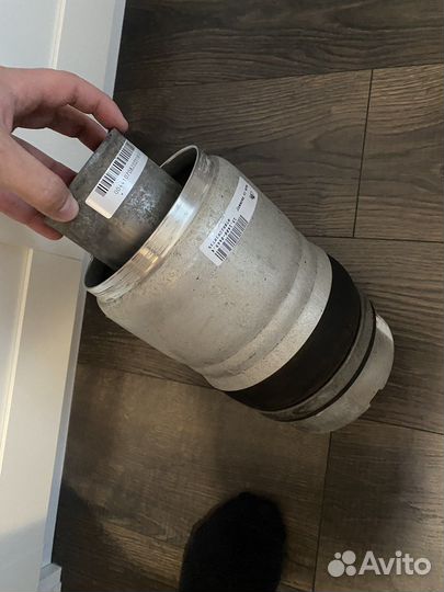 Пневмобалон на touareg