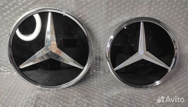 Эмблема Mercedes W205 W212 рестайл