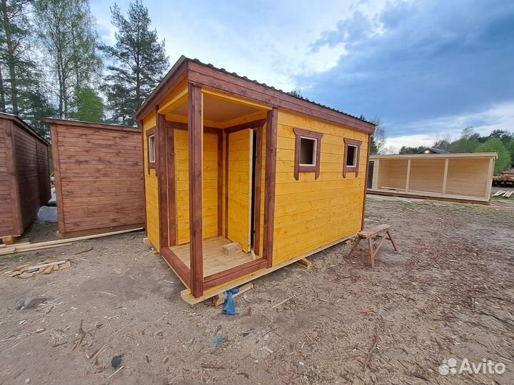 Бытовка для проживания. Хозблок.Сарай.Дачный домик